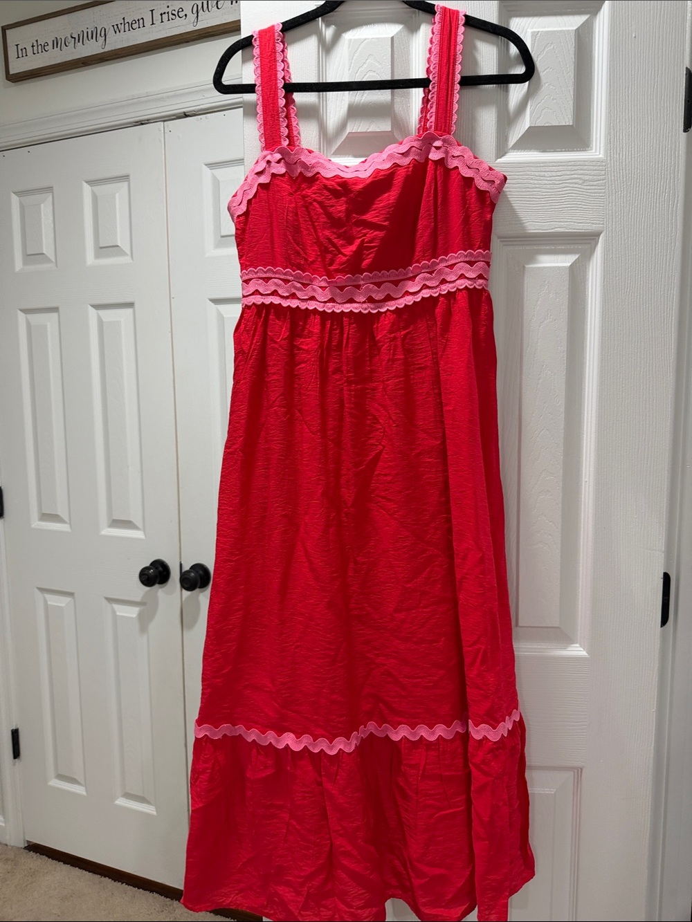 Red & Pink Dress